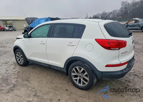 2016 Kia Sportage Lx из США, поврежденный, VIN KNDPBCAC0G7876233